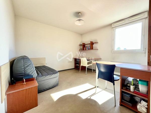 Appartement de type 1 en résidence étudiante.