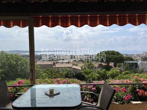 Vue mer panoramique mer sur le Cap d'Antibes