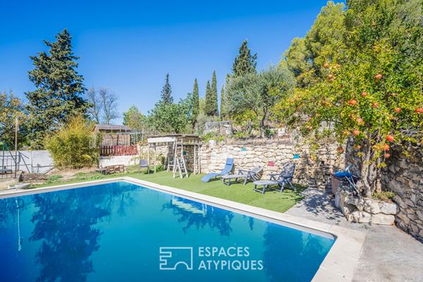 Charmante bâtisse de caractère avec gîte proche de Narbonne