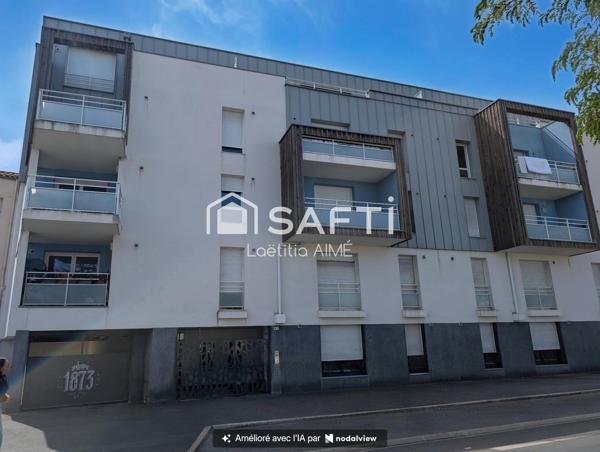 Appartement T2 avec grande terrasse et parking couvert