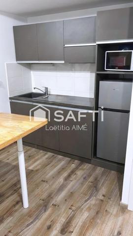 Appartement T2 avec grande terrasse et parking couvert