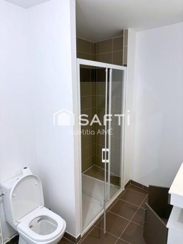 Appartement T2 avec grande terrasse et parking couvert