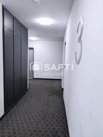 Appartement T2 avec grande terrasse et parking couvert