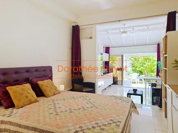 SAINT-FRANÇOIS (971) – MARINA – APPARTEMENT REZ-DE-JARDIN – VENDU MEUBLÉ
