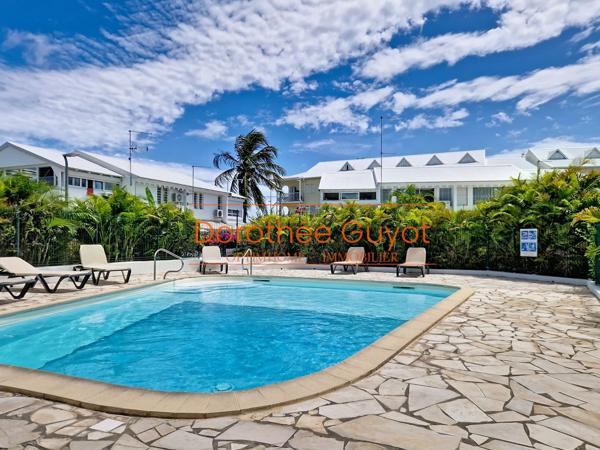SAINT-FRANÇOIS (971) – MARINA – APPARTEMENT REZ-DE-JARDIN – VENDU MEUBLÉ