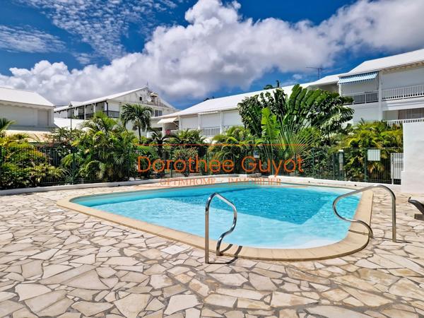 SAINT-FRANÇOIS (971) – MARINA – APPARTEMENT REZ-DE-JARDIN – VENDU MEUBLÉ