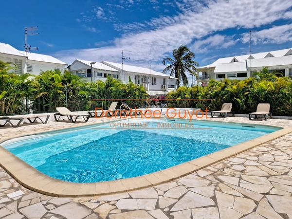 SAINT-FRANÇOIS (971) – MARINA – APPARTEMENT REZ-DE-JARDIN – VENDU MEUBLÉ