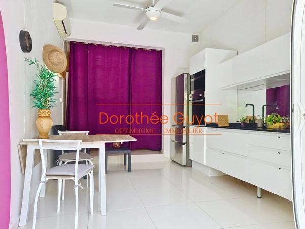 SAINT-FRANÇOIS (971) – MARINA – APPARTEMENT REZ-DE-JARDIN – VENDU MEUBLÉ