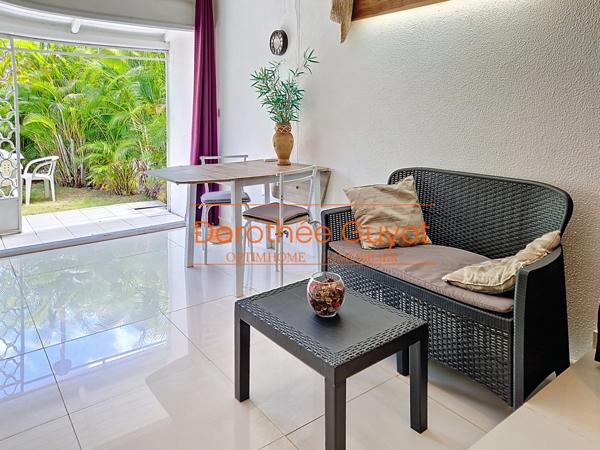 SAINT-FRANÇOIS (971) – MARINA – APPARTEMENT REZ-DE-JARDIN – VENDU MEUBLÉ