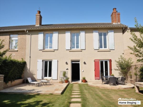 Charmante maison avec jardin au  calme dans une impasse