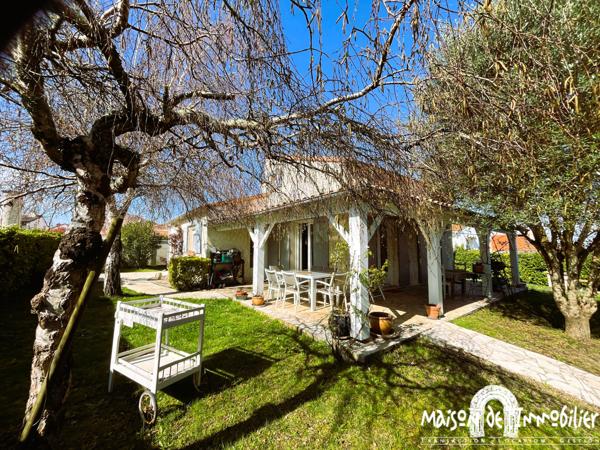 CHARENTE MARITIME - SUD ROYAN - 5 PIECES - BEAUX VOLUMES - JARDIN - GARAGE