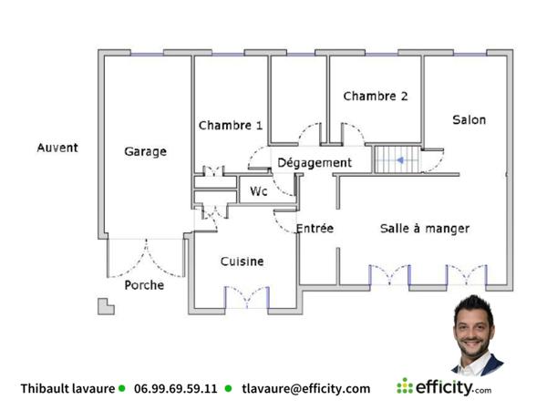 Maison 5 pièces - 98 m²