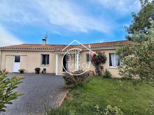 SAINT-GERMAIN-ET-MONS : Charmante maison de plain-pied, 5 pièces, 111m², avec jardin
