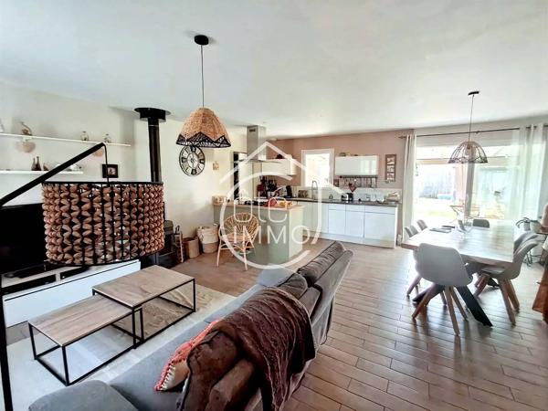 SAINT-GERMAIN-ET-MONS : Charmante maison de plain-pied, 5 pièces, 111m², avec jardin