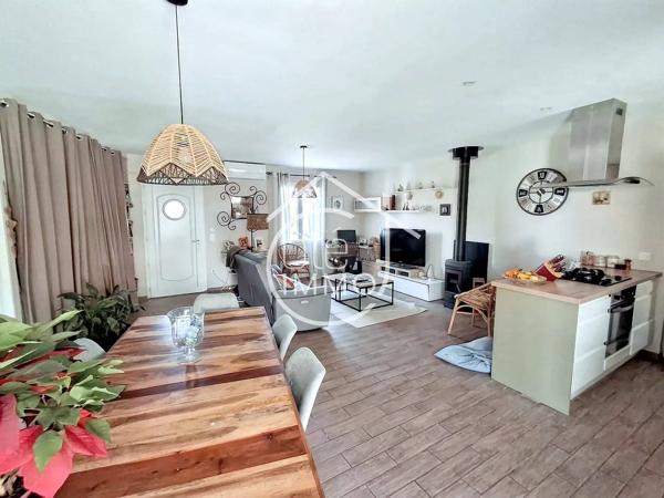 SAINT-GERMAIN-ET-MONS : Charmante maison de plain-pied, 5 pièces, 111m², avec jardin