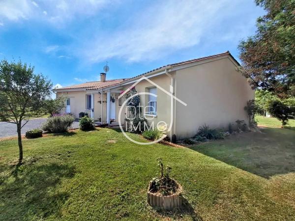 SAINT-GERMAIN-ET-MONS : Charmante maison de plain-pied, 5 pièces, 111m², avec jardin