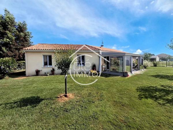 SAINT-GERMAIN-ET-MONS : Charmante maison de plain-pied, 5 pièces, 111m², avec jardin