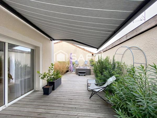 Maison coup de coeur avec garage, terrasse et jacuzzi