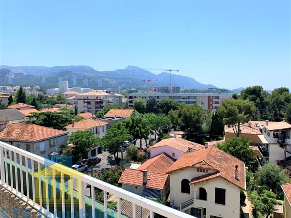 T2 MAZARGUES 13009 TERRASSE VUE MER