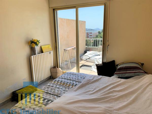 T2 MAZARGUES 13009 TERRASSE VUE MER