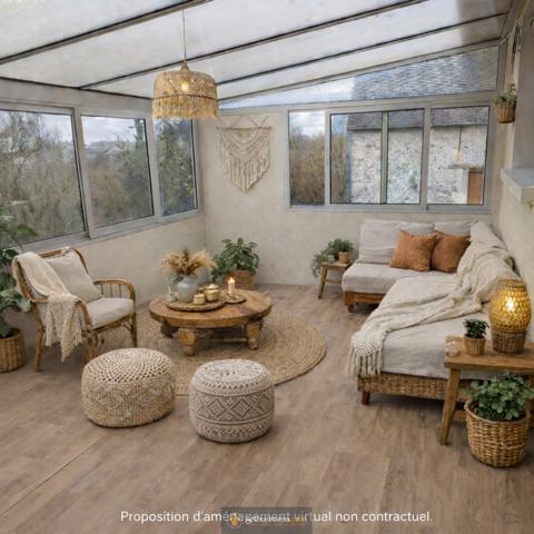 Faremoutiers (77515) Maison 4 pièces, terrain 288 m2, garage et sous-sol