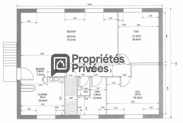 À VENDRE SAINT AVERTIN 37550 MAISON  111m²  4 chambres, jardin