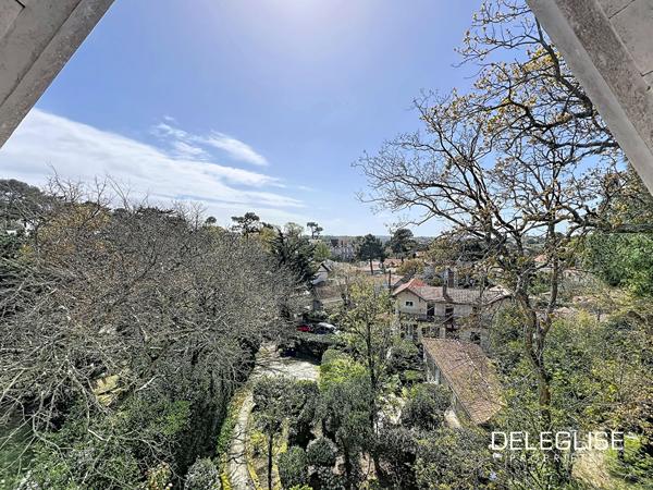 Ref. 1673 : T4 dernier étage vue Bassin – Ville d’Hiver – Arcachon