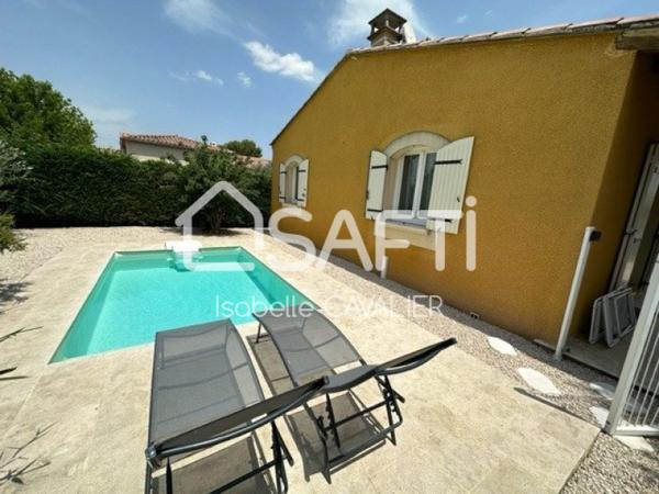 Jolie maison de plain pied avec piscine à Vedène