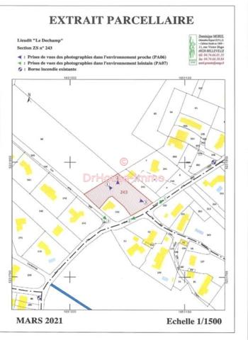 Terrain à vendre de 2 134 m²