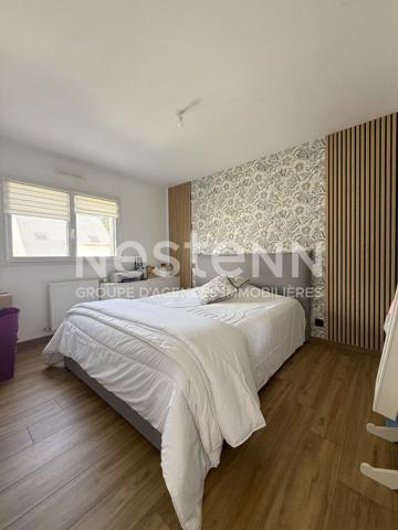 Maison contemporaine à vendre à LOCMINE 4 chambres, garage et son jardin de 550 m²