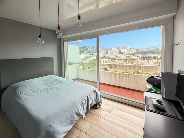 Appartement lumineux 3 pièces 83 m2 Vue Mer à vendre Secteur Michelet 13009 Marseille
