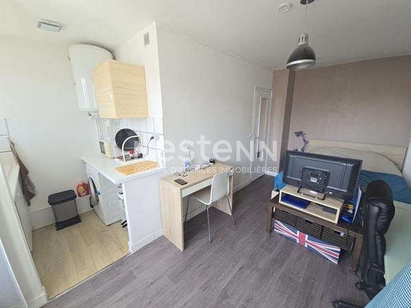 Toulouse quartier jardin des plantes 31400 T1 meublé 19.55m2 parking cellier balcon