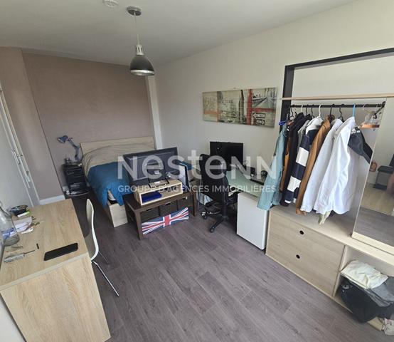 Toulouse quartier jardin des plantes 31400 T1 meublé 19.55m2 parking cellier balcon