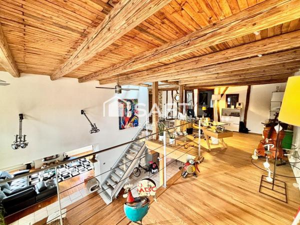 DEMEURE DE CHARME 335m2 sublimée en plein coeur de ville!