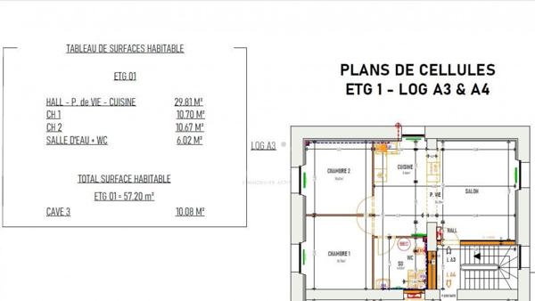 Appartement T3 à s'approprier