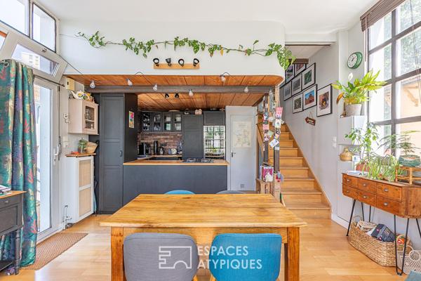 Triplex avec toit terrasse en coeur de ville