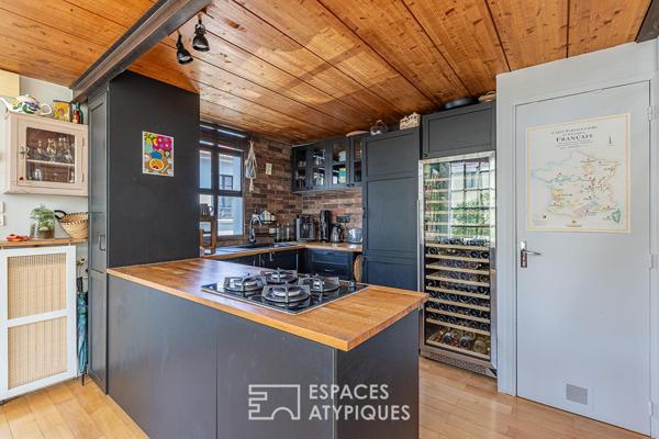 Triplex avec toit terrasse en coeur de ville