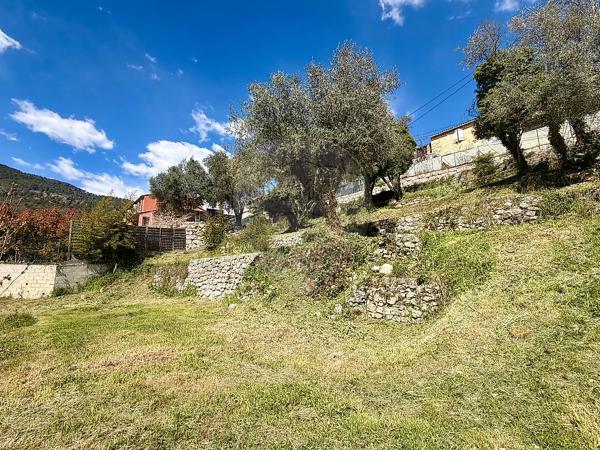 Terrain à vendre - Tourrette-Levens, Alpes-Maritimes - 06