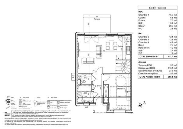 Maison Saulx Les Chartreux 6 pièce(s) 127 m2