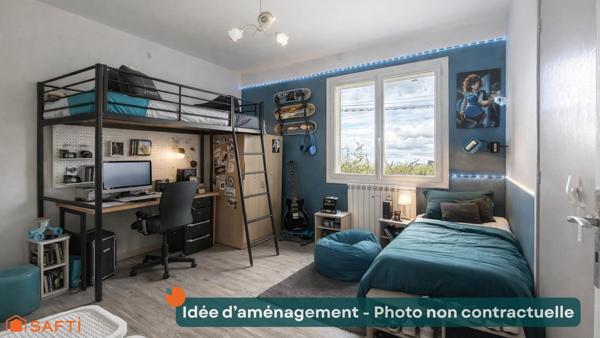 Maison de plain-pied à proximité du village
