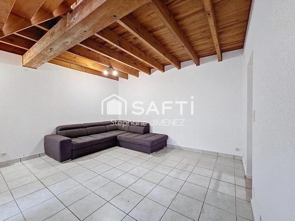 Appartement T3 de 66 m² avec patio de 20 m²