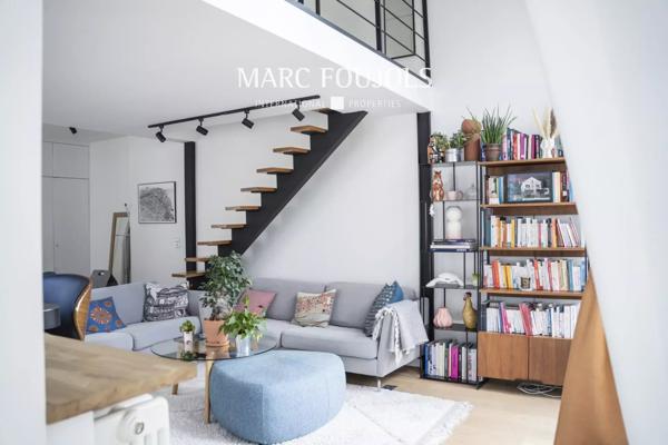 PARIS XVIII – Junot – Appartement 2 pièces – Dernier étage