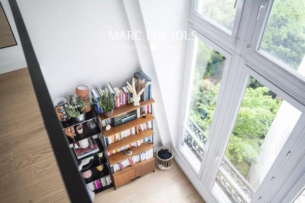 PARIS XVIII – Junot – Appartement 2 pièces – Dernier étage