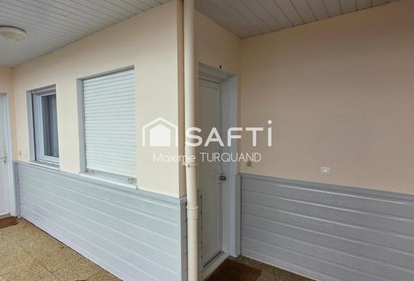 Appartement T1 Bis, 28 m², parking et box.