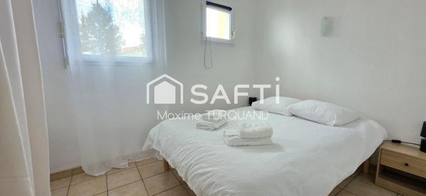 Appartement T1 Bis, 28 m², parking et box.