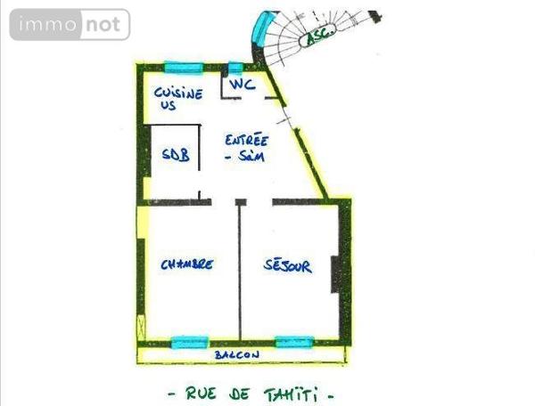 Appartement à vendre à Paris 12e arrondissement à Paris (75012), ref : 75022-920