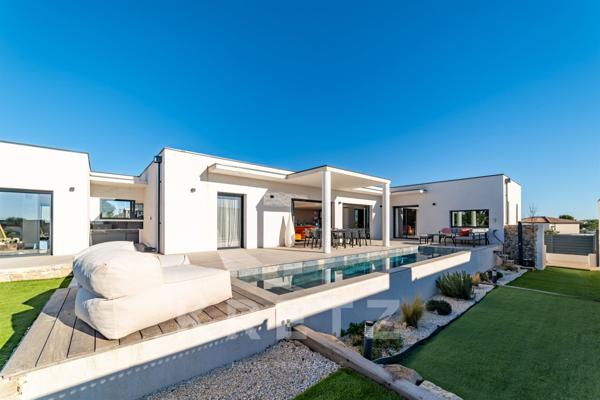 Villa contemporaine avec appartement indépendant au calme absolu