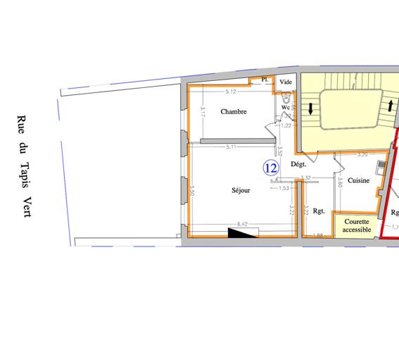 Appartement à vendre |  Marseille 01 |  3 pièces | 73 m²