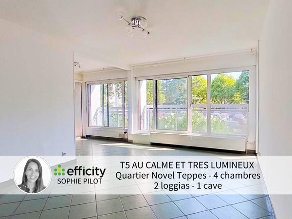 Appartement
         5 pièces
        - 110 m² Exclusivité 349 000 € *