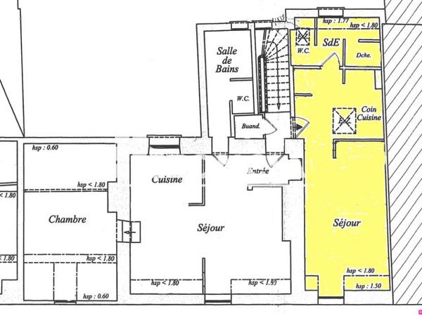 À vendre Studio 28 m² - Croissy-sur-seine 78290